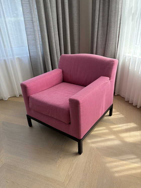 Image 1 of Fauteuils Meridiani (lot de 2) – rose – housses amovibles