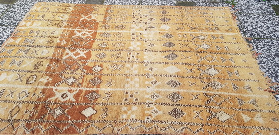 Image 1 of Handgeknoopt Berber kleed wol 220x150cm