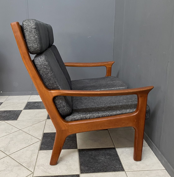 Image 1 of Teak 2-Seat Sofa by Juul Kristensen for Glostrup Denmark