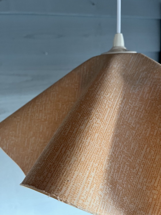 Image 1 of Suspension vintage wabi-sabi dans le style de Mario Bellini