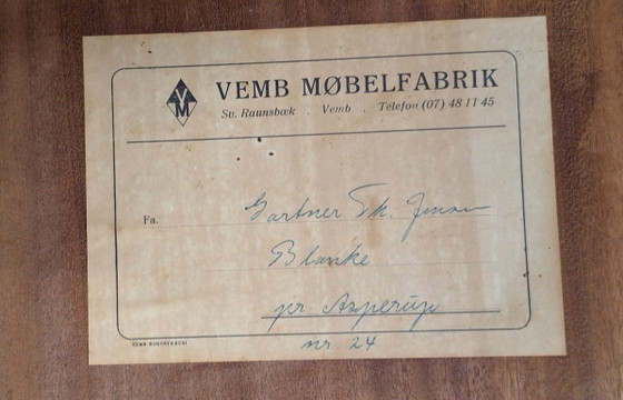 Image 1 of Grande tavolo da pranzo in palissandro per 10 persone, prodotto da Vemb Mobelfabrik, Danimarca, anni '60.