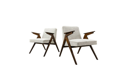 Sessel Typ 300-177 "Bunny", Polen, 1970er Jahre, 2 Stück