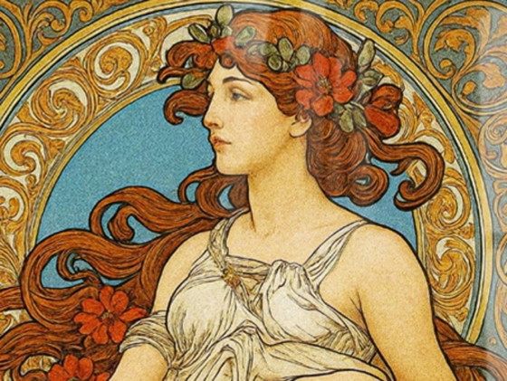 Image 1 of Renbaan Duindigt Race Horse Travel Art Nouveau Print Poster in Frame