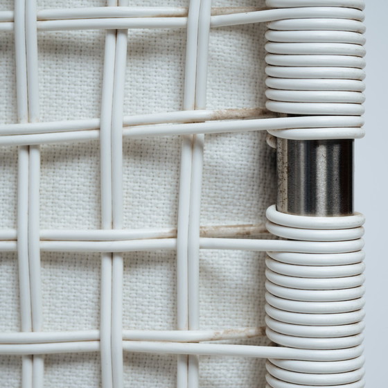 Image 1 of 2x Corso Nest Tuin Fauteuils Witte Stoelen, Italy