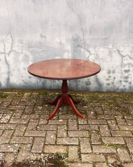 Klassieke ronde koffietafel/salontafel