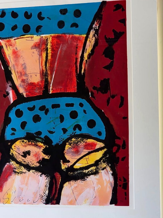 Image 1 of Herman Brood - Bikini Girl - EA - Hand-signed