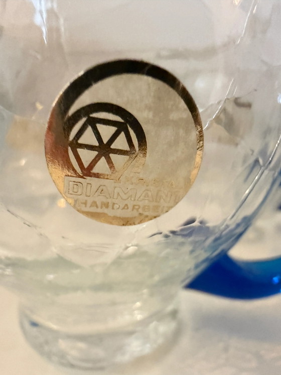 Tassen aus Craqueléglas – Geschirr, Vintage (photo 6 of 7)