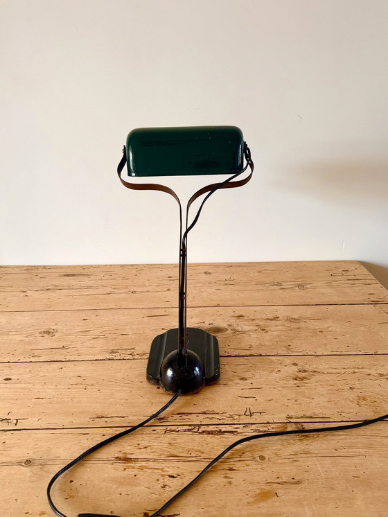 Image 1 of Lampada da scrivania industriale Schaco di metà secolo in stile Bauhaus