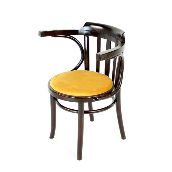 Image 1 of Michael Thonet No. 24 Bentwood Armchair By Ton, Czechoslovakia 1950s