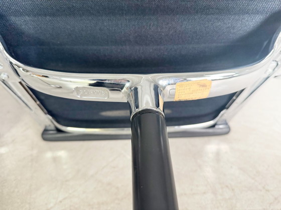Image 1 of 2x Vitra EA 108 office chair Charles & Ray Eames leather black