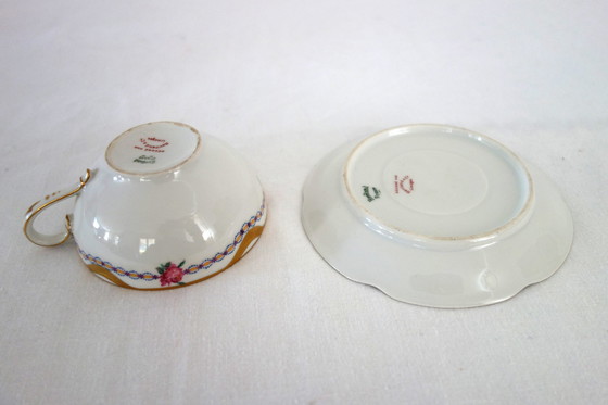 Image 1 of Servizio da caffè in porcellana Haviland per 9 persone, inizio XX secolo, set da 20