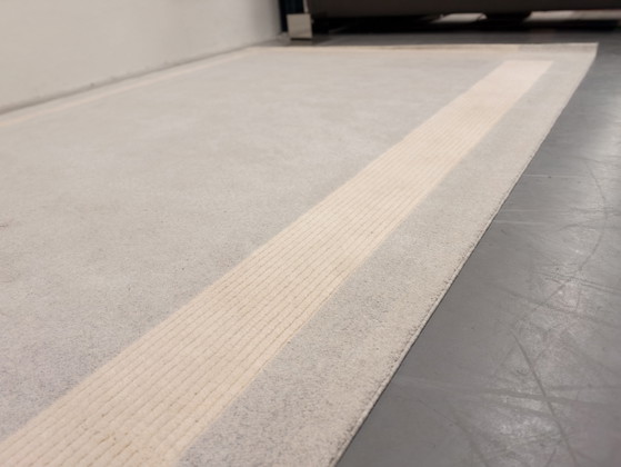 Pode Nastro Design Tapis Steel Blue, Autre, Laine, Multicolore (photo 2 sur 7)