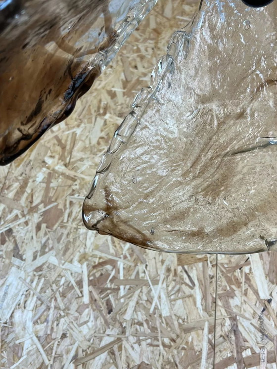 Image 1 of Lampada anni 60-70 Lampada da soffitto in vetro di Murano anni 60