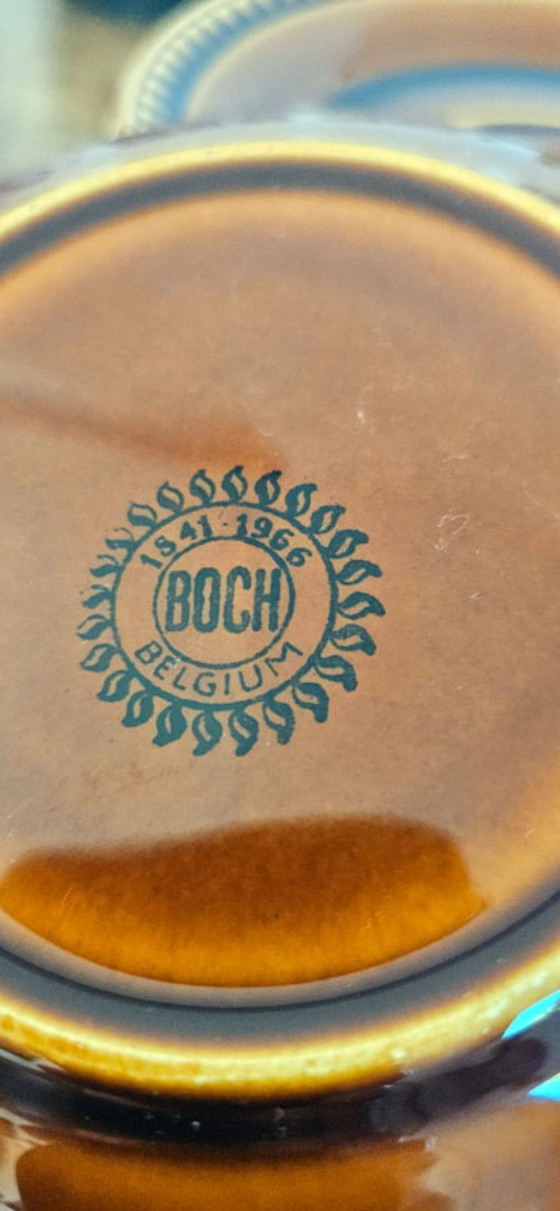 Boch La Louvière Walnoot Serie Koffieservies – 18-delig – 8 personen – Ceramic (photo 7 of 14)