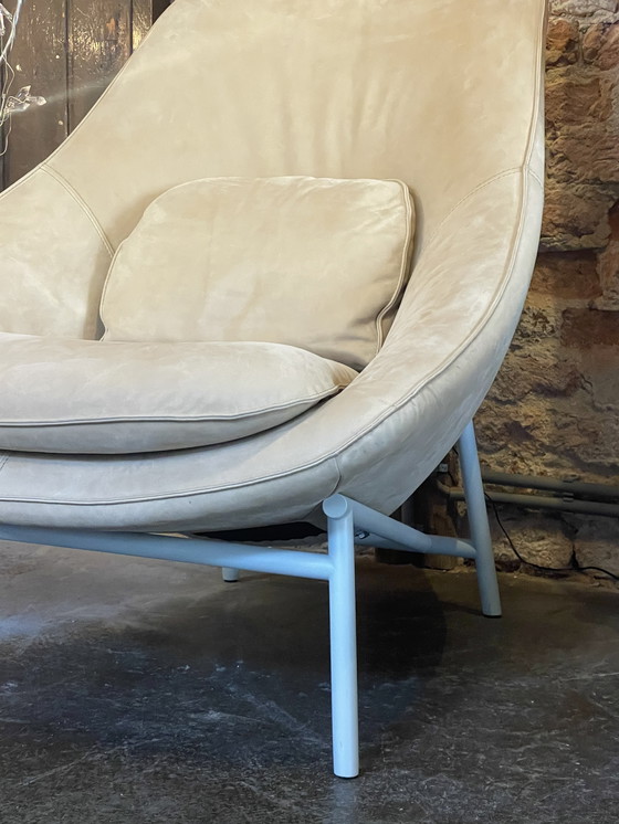 Image 1 of Fauteuil Pode Tresto en magnifique cuir naturel Neron