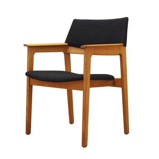 Sessel aus Eichenholz, dänisches Design, 1970er Jahre, Hersteller: Bjerringbro Møbelfabrik