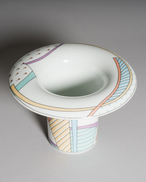 Image 1 of Tapio Wirkkala & Dorothy Hafner pour Rosenthal, Duo de vases et de bols "Century New Wave", Allemagne, vers les années 1980