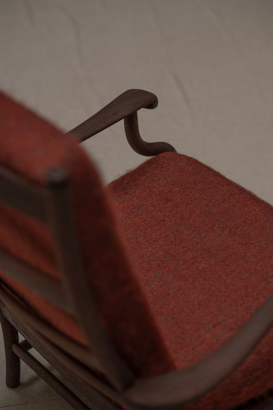 Image 1 of Seltener chinesisch inspirierter dänischer Sessel, 1960er Jahre