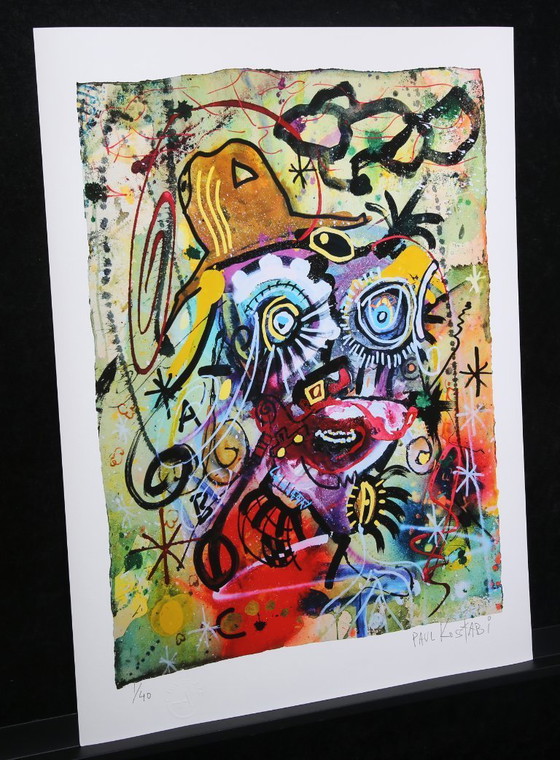 Image 1 of Kostabi, Paul - Legend in the Midst - NUOVA EDIZIONE - Giclée - firmata a mano