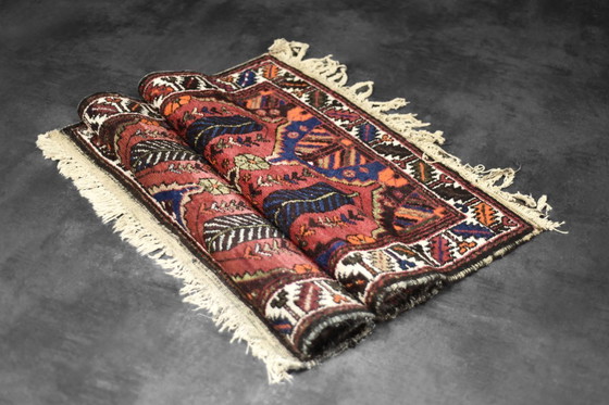 Image 1 of Tappeto Hamadan mediorientale vintage tessuto a mano, anni '60