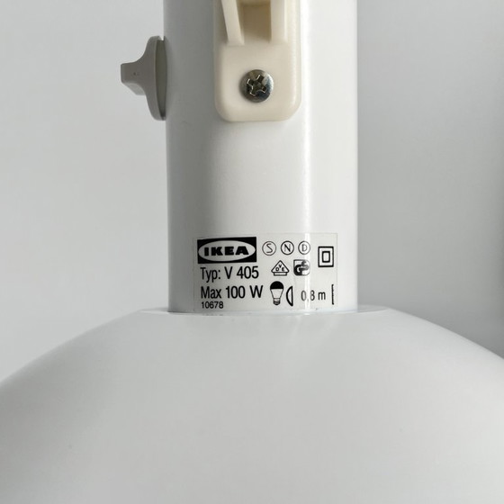 Image 1 of Lampada da parete vintage IKEA STROF V405, 1986 – Bianca – con scatola originale