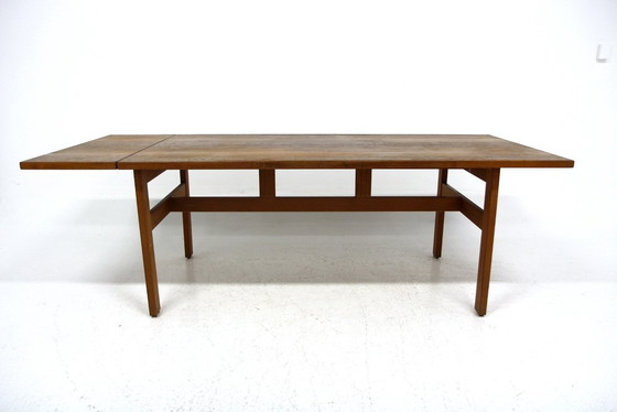 Dining Table by Nils Jonsson for Hugo Troeds, Sweden, 1960, Coffee table books, Scandinavian (photo 9 of 9)