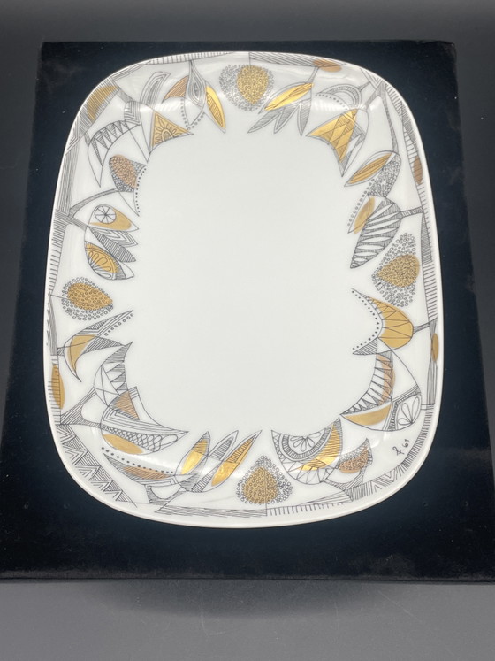 Rosenthal Studio-Linie Bowl Cuno Fischer, signed 1961 – Crockery, Porcelain (photo 7 of 7)