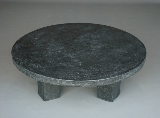 Image 1 of Brutalist Resin and Stone Coffee Table, 1970s