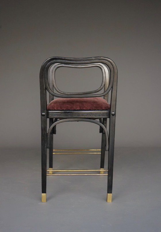 Image 1 of Bugholzhocker Modell 412 zugeschrieben Otto Wagner für J.& J.Kohn, 1902