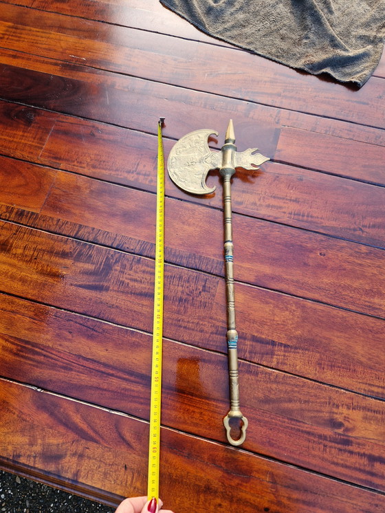 Image 1 of Messingaxt, 60 cm, Dekorationsstück
