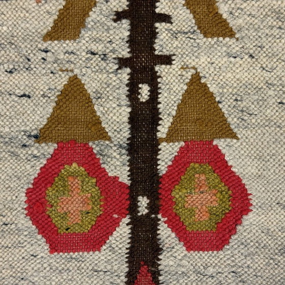 Vintage Wool Kelim Wall Hanging Poland 1970s – Cepelia, Wall decoration (photo 3 of 7)