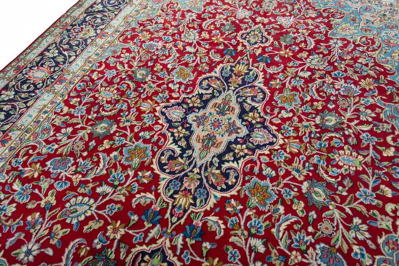 Image 1 of Alfombra persa Kerman anudada a mano - 398 x 293 cm