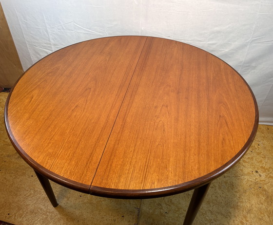 Image 1 of Mid Century Retro Vintage Teak Round Dining Table G-Plan 1960-1970 British Design Classic