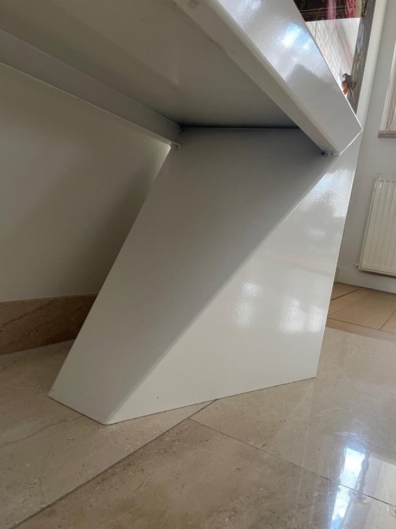 Image 1 of Panca/oggetto scultoreo dal design minimalista in acciaio - Ahrend Special, pezzo unico