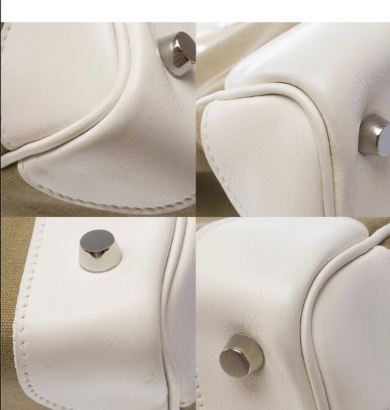 Image 1 of Sac HERMES Birkin 35 en Toile Vert - 103485 Sale price