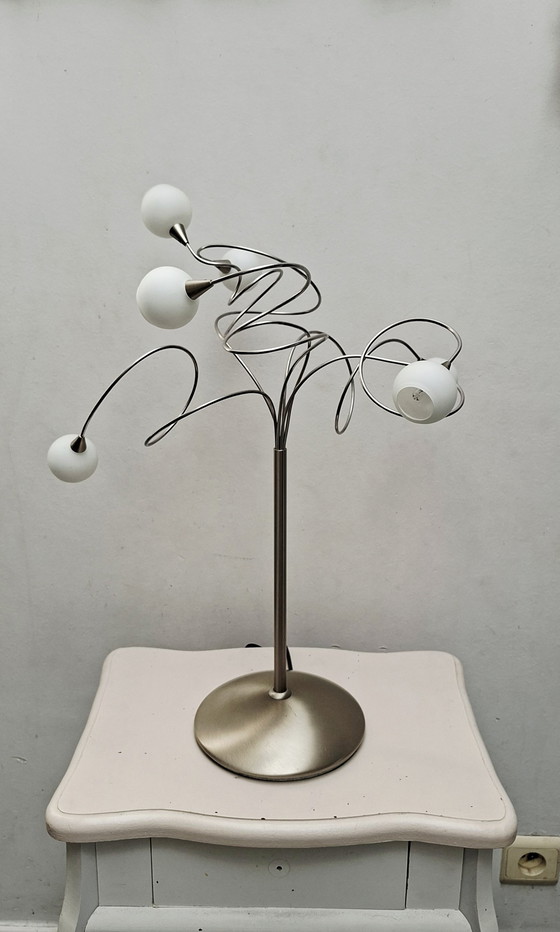 Image 1 of Lampada da tavolo Snowball a 6 punti - Harco Loor - anni '70