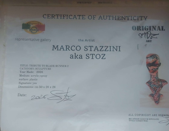 Image 1 of Stoz 1998 future woman 6 Blade runner 1 and 2 with certificate 2026