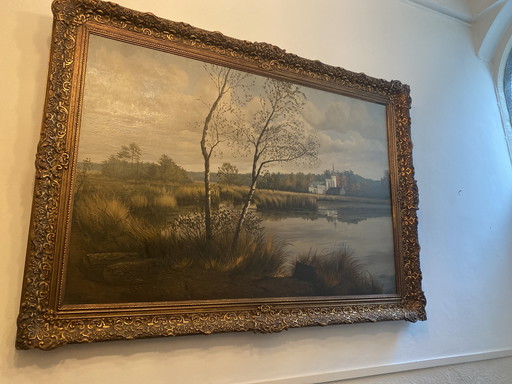 Landscape painting Oisterwijk Forests John Paymans