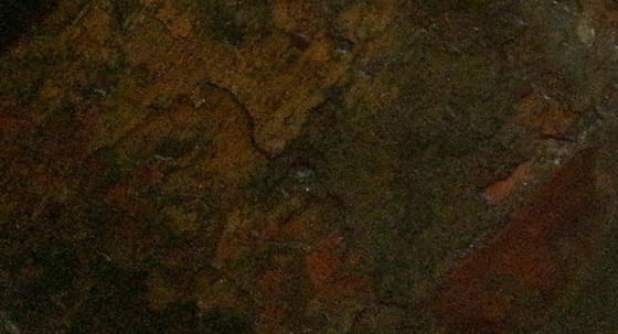 Image 1 of Großer runder brutalistischer Couchtisch auf einem Fuß aus Schwarzblech von Paul Kingma