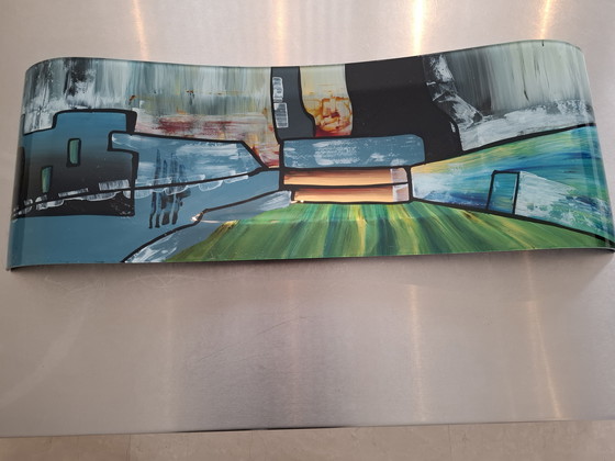 Image 1 of Bellissima ciotola in vetro di design 70 x 24 cm.