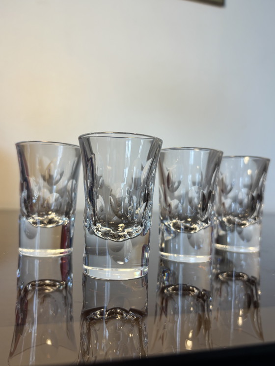 Image 1 of 4 vodka Christoffle glasses