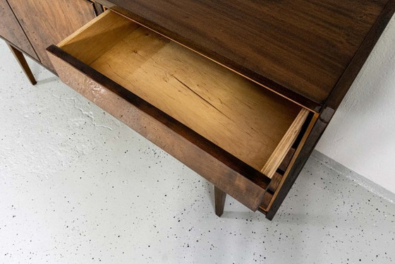 Image 1 of Mid Century Walnut Sideboard By S. Albracht, Poland, 1972