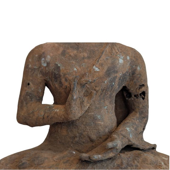 Antique bronze Buddha statue – Burma, 17th-18th century – Sculpture (photo 7 of 16)