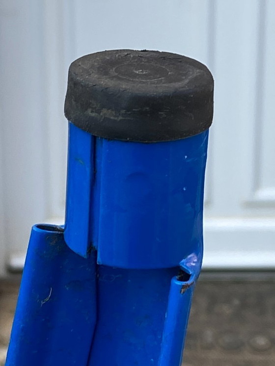 Image 1 of TOLINE H75 stapelbare industriële barkruk, blauw