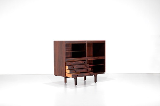Buffet modèle 504 conçu par Gianfranco Frattini pour Bernini, Italie 1960s. – Vitrines, Wood, Vintage (photo 4 of 20)