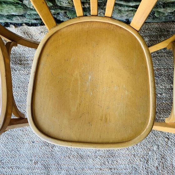 Image 1 of Juego de 4 sillas de bistró