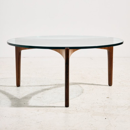 MK10837 Restaurierter Palisander Couchtisch von Sven Ellekaer für Christian Linneberg Møbelfabrik