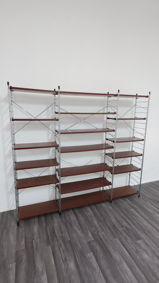 Image 1 of String System Modular Bookcase, 1980s Modern Design