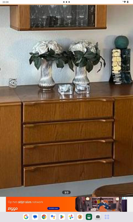 Image 1 of Beautiful vintage Danish wall unit