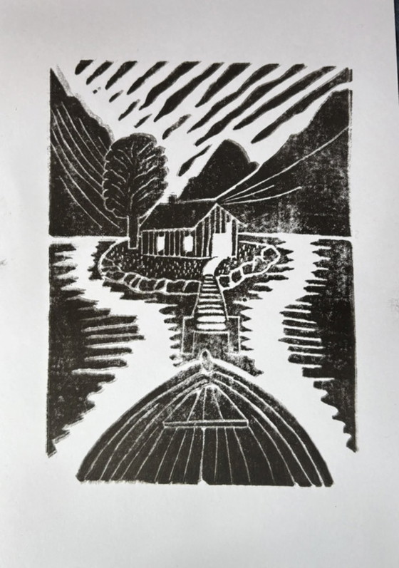 Image 1 of Linograbado del calendario 2026